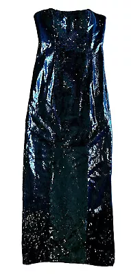 NEW Aidan Aidan Mattox Womens Strapless Sequin Gown Dress Black Size 6 NWT • $32.19