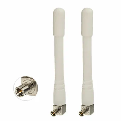 2-Pack White 4G LTE TS9 Antenna For Verzion AT&T MiFi Mobile Hotspot USB Modem • $4.99