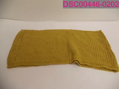 HDE T46 Knit/Crochet Infinity Scarf. Mustard Color. • $10.33