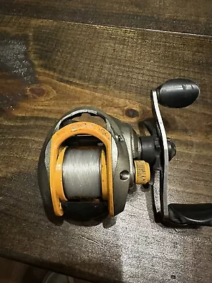 Quantum PULSE Size 100 5-Bearing 6.6:1 Gear Ratio Fishing Reel Right Hand Used • $10