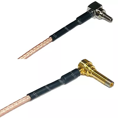 RG316 CRC9 MALE ANGLE To MS156 Male Angle Long RF Cable Rapid-SHIP LOT • $11.24