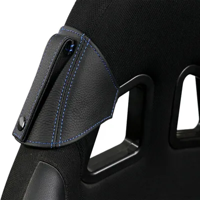 BK&BL Bucket Seat Belt Guide Holder Protector Genuine Leather For BRIDE RECARO • $42.90