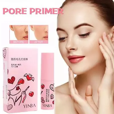 Invisible Pore Primer Stick Concealer Primer Pore Foundation Cream 4W3Q • £3.37