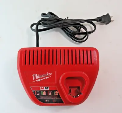 Milwaukee M12 Lithium-ion Battery Charger  48-59-2401 • $8.95