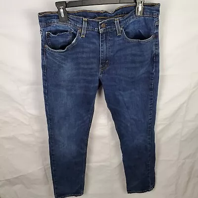 Levi’s 511 Slim Stretch Fit Blue Jeans Denim Cotton Men's 34x32 • $24.99