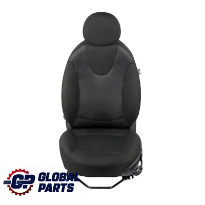 Mini Cooper R55 R56 R57 Cloth Fabric Interior Front Left N/S Seat Carbon Black • £89.99