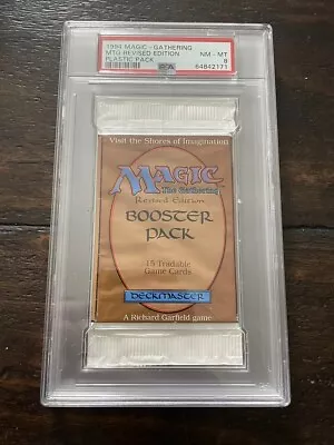 1994 MTG Revised Edition PSA Graded 8 Booster Pack English • $97.36