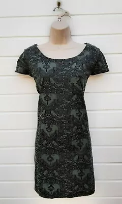 Tunic Dressminipartycasualsmarty60's70's80's Vintage Stylesize 12 App • £6.99