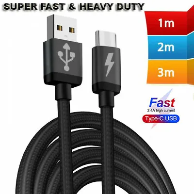 Fast Charger Type-C USB Data Charging Cable Lead For SONY Xperia XZ/L1 /XA1 /XZ • £2.99