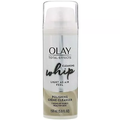OLAY Total Effects Cleansing Whip Polishing Creme Cleanser 5 Oz • $21.99