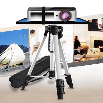 $39.91 • Buy Compact Height Adjustable Projector Stand Tripod With Large Tray Indoor Outdoor