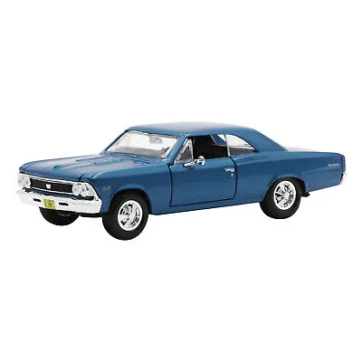 Maisto Special Edition 1:24 Diecast 1966 Chevrolet Chevelle SS 396 In Blue • $24.99