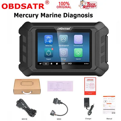 OBDSTAR ISCAN Mercury Marine Diagnostic Scanner Tool Code Read/Clear Action Test • $389