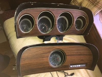 $750 • Buy 1969 Ford Mustang Mach 1 & (2) Dash Instruments Clusters W/Speedometer-Gauges