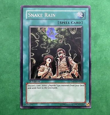 Yu-Gi-Oh! Snake Rain Tactical Evolution TAEV-EN052 Rare • £3.99