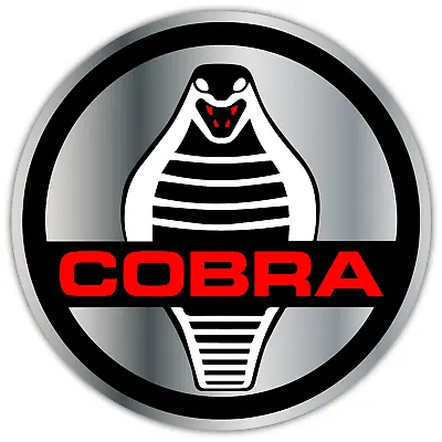 Cobra Shelby Retro Vintage Ford Mustang GT Vinyl Sticker Decal Car Window Bumper • $6.99