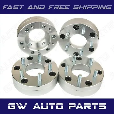 4 WHEEL ADAPTERS 2  THICK 6X5.5 To 5X4.5 | 6 Lug To 5 Lug | GMC Chevy Cadillac • $189.86