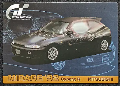 MIRAGE '92 Cyborg R MITSUBISHI GRAN TURISMO No.083 1997 Japanese Game TCG • $14.99
