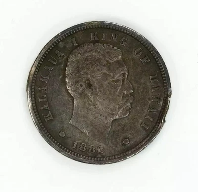 $79.99 • Buy 1883 Hawaii Ten Cents 10c Hawaiian Dime Xf Extra Fine Details (6717)