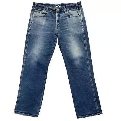 RM Williams Men’s Regular Blue Denim Jeans Size W40 L32 Made In Australia • $44.95