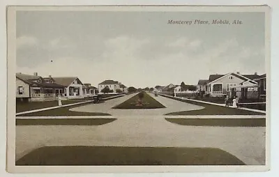 Monterey Place Mobile Alabama AL Ala Postcard Vintage B6 • $4.95