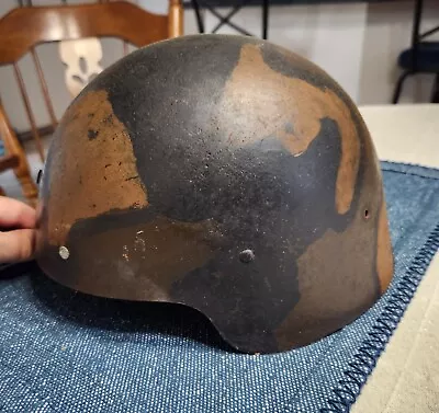 Vintage WW1 WW2 Military Helmet • $46