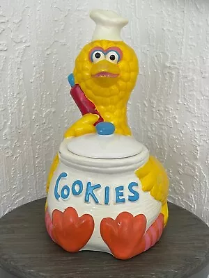 Vintage Muppets Big Bird Cookie Jar # 976c Sesame Street 1976 • $40