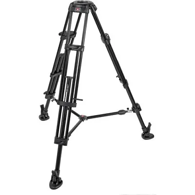 Manfrotto 546B Pro Video Tripod With Mid-level Spreader - Obvious Repair • $343