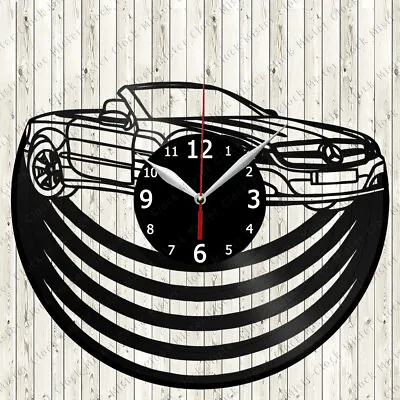 Mercedes-Benz S-Class Vinyl Record Wall Clock Decor Handmade 7160 • $24.98