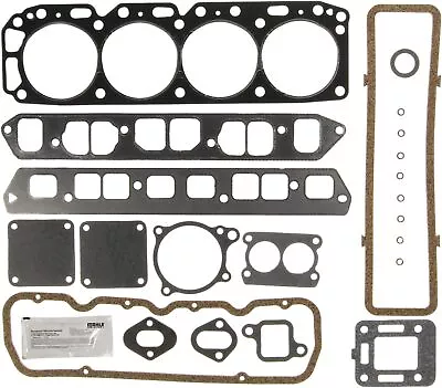 MARINE Upper Set W/Head+Manifold Gaskets Mercruiser Volvo W/GM 3.0L 181 LATE • $98.88