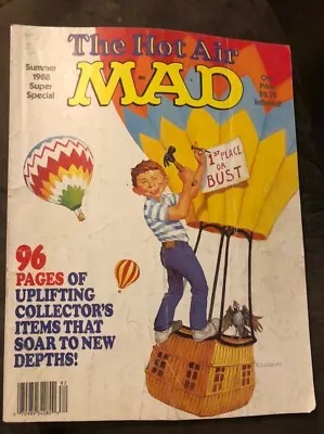 MAD MAGAZINE Bundle. Spring 1982 Summer 1988 Fall 1989 Fleer Sticker Album  • £24.12