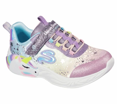 $109.10 • Buy SKECHERS S Lights Unicorn Girl's Shoes With Luci A Tear Sneaker Multicolour M