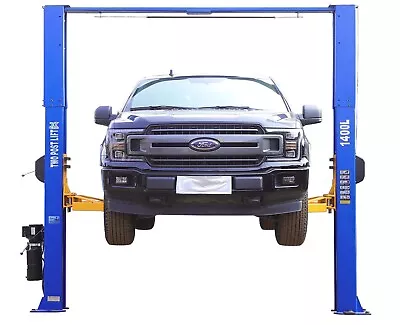 Two Post 1400L Auto Car Lift Truck Hoist Overhead 14000 Lb Capacity Clear Floor • $3699