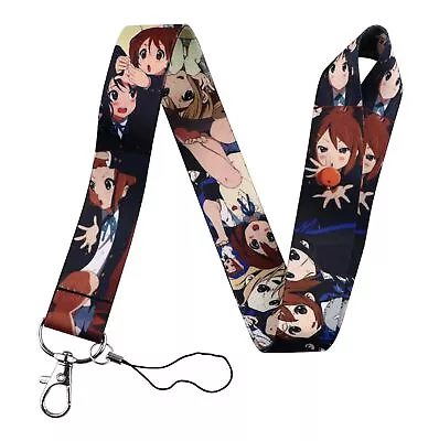 K-On! Japanese High School Music Club Band Anime Manga 17.7  Neck Lanyard Key... • $14.99