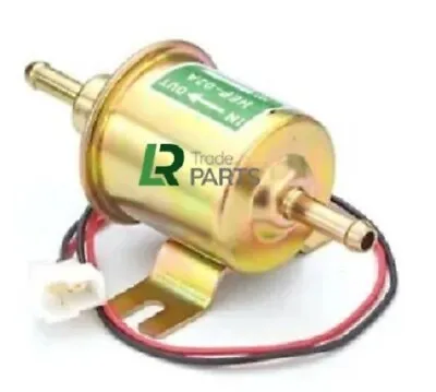 12v Electric Petrol Diesel Fuel Pump Universal Facet Cylinder Style Tractor Boat • £11.95