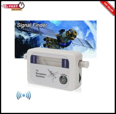 £11.79 • Buy HDTV DVB-T Finder Digital Aerial Terrestrial TV Antenna Signal Strength Meter UK