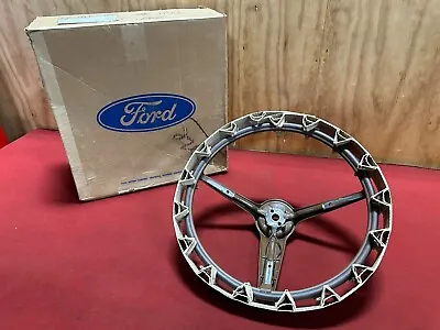 Nos 1970-1973 Ford Mustang Cougar Ginger Rim Blow Steering Wheel D0az-3600-r • $2700