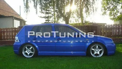 High Quality Valance Sideskirts Addons  For Vw Golf Mk4 Bora Jetta 5door • $189