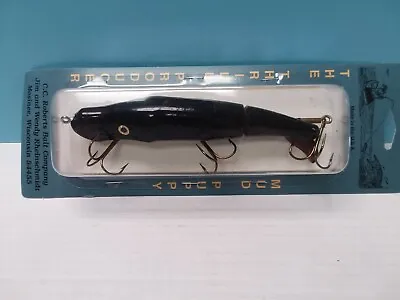 C.C. Roberts - Mud Puppy Model 103 River Style Lure - Black - Pike / Musky NOC • $19.95