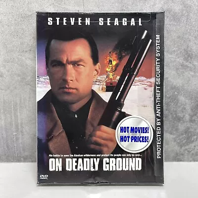 On Deadly Ground (1994) DVD 1999 Wide & Full Screen Snapcase Steven Seagal NEW! • $13.99