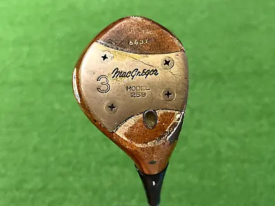 MacGregor Golf BYRON NELSON 663T Persimmon (3) WOOD Right Handed Model 259 • $29.99