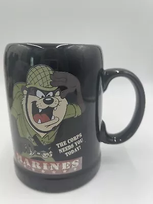 Tasmanian Devil TAZ Coffee Cup/Mug Marines Warner Bros. Studio Store 1994 • $6