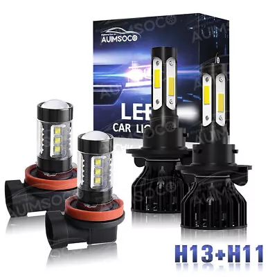 For Mitsubishi Eclipse 2006-2007 LED Bulbs Headlight Kit High Low Beam Fog Light • $39.99