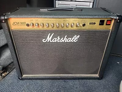 Marshall JCM900 100w Hi Gain Dual Reverb 4102 2x12 Valve Combo  Cover & Ftswitch • £450