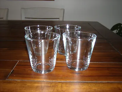 $19.99 • Buy 5 Oz. Clear Glass Juice Desert Parfait Glasses - Set Of 4 