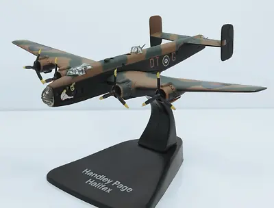 Handley Page Halifax British Bomber Aircraft World War II Model Diecast 1:144 • £20.99