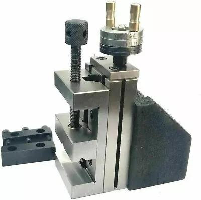 Mini Vertical Slide With 2 /50mm Steel Vice-Instant Milling Toolpost Lathe • $102.59