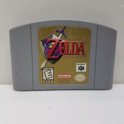 Legend Of Zelda Ocarina Of Time N64 Game Cartridge - Untested P/R • $29