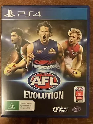 AFL Evolution - PS4 - With Manual - Like New Disc • $35