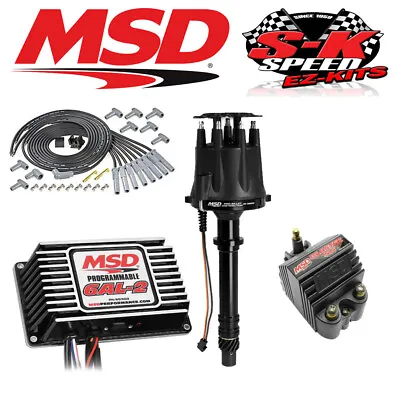 MSD 92513 Ignition Kit Programmable 6AL-2/Distributor/Wires/Coil Big Block Chevy • $1199.95